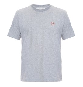 dcshoes, Camiseta Masculina Manga Curta Estampa Frontal DC Shoes, HEATHER GREY* (htr) DC CAM BAS FIRST INFANTRY BR61114227
