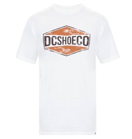 dcshoes, Camiseta Masculina Manga Curta Estampa Frontal DC Shoes, SNOW WHITE* (sno) DC CAM BAS BIRD OF PREY BR61114235