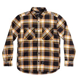 dcshoes, DC CAMISA CHRIS COLE FLANNEL IMP, ORANGE POPSICLE (nls0) DC CAMISA CHRIS COLE FLANNEL IMP BR62291158
