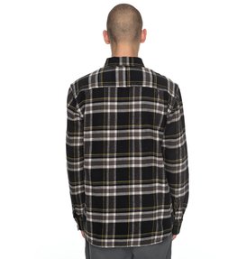 dcshoes, DC CAMISA CHRIS COLE FLANNEL IMP, BLACK* (kvj0) DC CAMISA CHRIS COLE FLANNEL IMP BR62291158