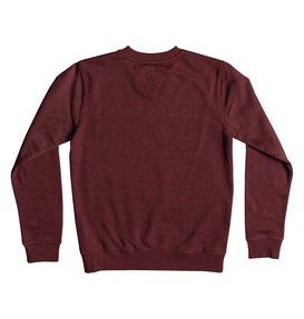 dcshoes, Rebel Block - Sweatshirt für Jungen 8-16, CABERNET (rzf0) Rebel Block - Sweatshirt for Boys 8-16 EDBFT03135