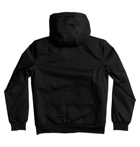 dcshoes, Ellis - Chaqueta resistente al agua con capucha para Chicos 8-16, BLACK (kvj0) Ellis - Hooded Water-Resistant Jacket for Boys 8-16 EDBJK03022