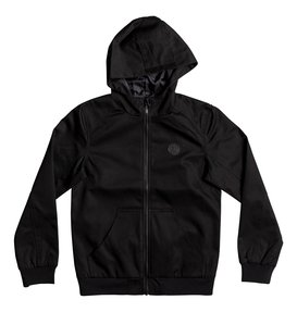 dcshoes, Ellis Light 3 - Chaqueta Resistente al Agua con Capucha, BLACK (kvj0) Ellis Light 3 - Water-Resistant Hooded Jacket EDBJK03028