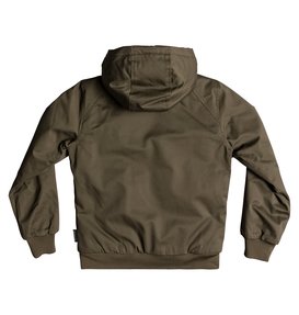 dcshoes, Ellis - Wasserabweisende Kapuzenjacke für Jungen 8-16, BURNT OLIVE (gpz0) Ellis - Water-Resistant Hooded Jacket for Boys 8-16 EDBJK03035