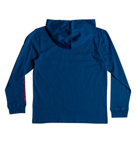 dcshoes, Rellin - Camiseta con capucha de manga larga, SODALITE BLUE (byb0) Rellin - Long Sleeve Hooded T-Shirt EDBKT03097