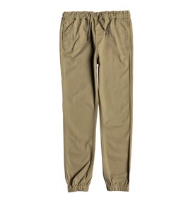 dcshoes, Blamedale - Pantalón Chino de Chándal para Chicos 8-16, KHAKI (clm0) Blamedale - Chino Joggers for Boys 8-16 EDBNP03017