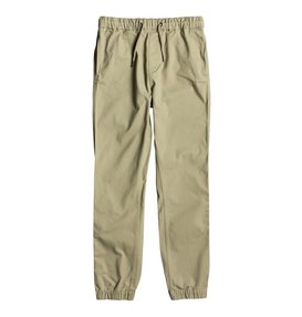 dcshoes, Blamedale - Pantalón Chino de Chándal para Chicos 8-16, KHAKI (tky0) Blamedale - Chino Joggers for Boys 8-16 EDBNP03017