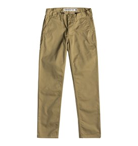 dcshoes, Worker - Pantalón chino de corte recto, KHAKI (clm0) Worker - Straight Fit Chinos EDBNP03022