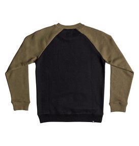 dcshoes, Circle Star - Sweatshirt für Jungen 8-16, BURNT OLIVE/BLACK (xggk) Circle Star - Sweatshirt for Boys 8-16 EDBSF03092