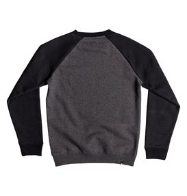 dcshoes, Circle Star - Sweatshirt für Jungen 8-16, BLACK/ CHARCOAL HEATHER (xkkk) Circle Star - Sweatshirt for Boys 8-16 EDBSF03092