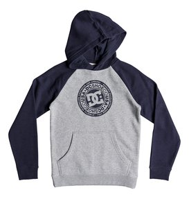 dcshoes, Circle Star - Sudadera con capucha, BLACK IRIS/ GREY HEATHER (xbbs) Circle Star - Hoodie EDBSF03094