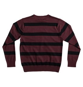 dcshoes, Sabotage Stripe - Sweat pour Garçon 8-16 ans, PORT ROYALE (rsz0) Sabotage Stripe - Sweatshirt for Boys 8-16 EDBSW03012