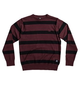 dcshoes, Sabotage Stripe - Sweat pour Garçon 8-16 ans, PORT ROYALE (rsz0) Sabotage Stripe - Sweatshirt for Boys 8-16 EDBSW03012