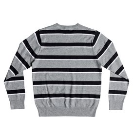 dcshoes, Sabotage Stripe - Pullover für Jungen 8-16, GREY HEATHER (knfh) Sabotage Stripe - Jumper for Boys 8-16 EDBSW03014