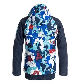 dcshoes, Troop - Veste de snow pour Garçon 8-16 ans, SHRED LAND (bqr6) Troop - Snow Jacket for Boys 8-16 EDBTJ03019