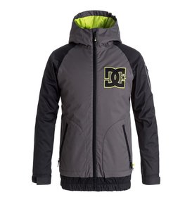 dcshoes, Troop - Veste de snow pour Garçon 8-16 ans, DARK SHADOW (krp0) Troop - Snow Jacket for Boys 8-16 EDBTJ03019