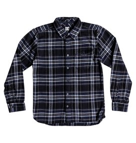 dcshoes, Marsha - Langärmliges Flanellhemd für Jungen 8-16, BLACK IRIS (btl0) Marsha - Long Sleeve Flannel Shirt for Boys 8-16 EDBWT03047