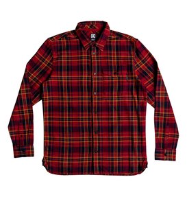 dcshoes, Marsha - Long Sleeve Flannel Shirt, TANGO RED (rrh0) Marsha - Long Sleeve Flannel Shirt EDBWT03047