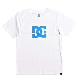 dcshoes, Star - T Shirt col rond pour Garçon 8-16 ans, SNOW WHITE (wbb0) Star - T-Shirt for Boys 8-16 EDBZT03227