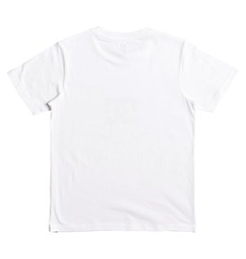 dcshoes, Rebuilt - T Shirt col rond pour Garçon 8-16 ans, SNOW WHITE (wbb0) Rebuilt - T-Shirt for Boys 8-16 EDBZT03228