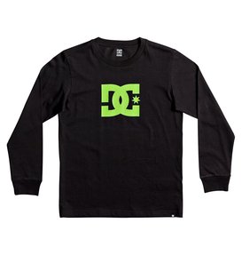 dcshoes, Star - T shirt à manches longues, BLACK (kvj0) Star - Long Sleeve T-Shirt EDBZT03232
