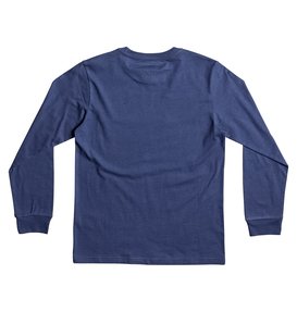 dcshoes, Headphase - T shirt à manches longues, WASHED INDIGO (bsa0) Headphase - Long Sleeve T-Shirt EDBZT03234