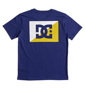 dcshoes, Stage Box - T Shirt col rond pour Garçon 8-16 ans, SODALITE BLUE (byb0) Stage Box - T-Shirt for Boys 8-16 EDBZT03255