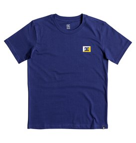 dcshoes, Stage Box - T Shirt col rond pour Garçon 8-16 ans, SODALITE BLUE (byb0) Stage Box - T-Shirt for Boys 8-16 EDBZT03255