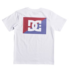 dcshoes, Stage Box - T Shirt col rond pour Garçon 8-16 ans, SNOW WHITE (wbb0) Stage Box - T-Shirt for Boys 8-16 EDBZT03255