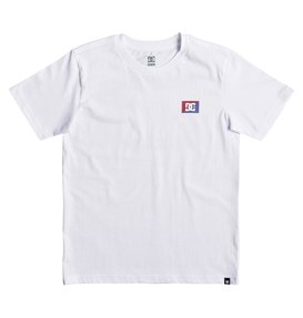 dcshoes, Stage Box - T Shirt col rond pour Garçon 8-16 ans, SNOW WHITE (wbb0) Stage Box - T-Shirt for Boys 8-16 EDBZT03255