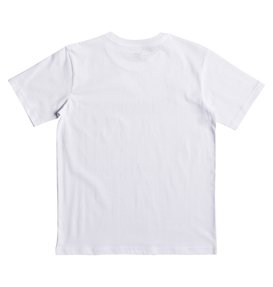dcshoes, Artifunction - T Shirt col rond pour Garçon 8-16 ans, SNOW WHITE (wbb0) Artifunction - T-Shirt for Boys 8-16 EDBZT03256