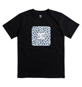 dcshoes, Shuffle Face - T Shirt col rond pour Garçon 8-16 ans, BLACK (kvj0) Shuffle Face - T-Shirt for Boys 8-16 EDBZT03257
