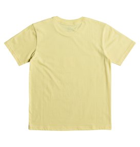 dcshoes, Shuffle Face - T Shirt col rond pour Garçon 8-16 ans, LEMON MERINGUE (yzl0) Shuffle Face - T-Shirt for Boys 8-16 EDBZT03257