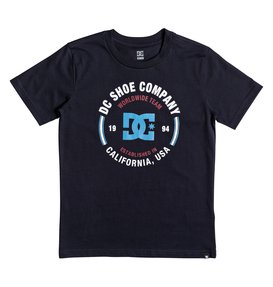 dcshoes, Team Persist - T Shirt col rond pour Garçon 8-16 ans, DARK INDIGO (byj0) Team Persist - T-Shirt for Boys 8-16 EDBZT03260