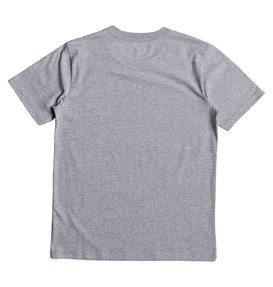 dcshoes, Double Threat - T Shirt col rond pour Garçon 8-16 ans, HEATHER GREY (knfh) Double Threat - T-Shirt for Boys 8-16 EDBZT03261