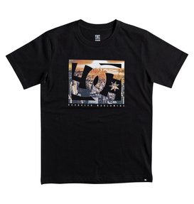 dcshoes, Empire Henge - T Shirt col rond pour Garçon 8-16 ans, BLACK (kvj0) Empire Henge - T-Shirt for Boys 8-16 EDBZT03266