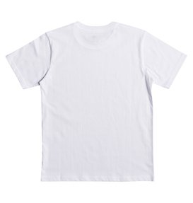 dcshoes, Trippy Typed - T Shirt col rond pour Garçon 8-16 ans, SNOW WHITE (wbb0) Trippy Typed - T-Shirt for Boys 8-16 EDBZT03272