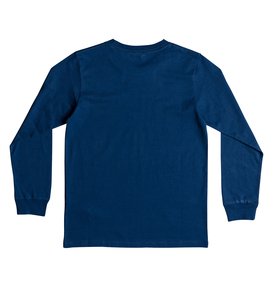 dcshoes, Star - Long Sleeve T-Shirt for Boys 8-16, SODALITE BLUE (byb0) Star - Long Sleeve T-Shirt for Boys 8-16 EDBZT03282