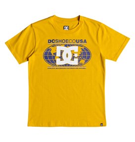 dcshoes, DC Global - T-Shirt for Boys 8-16, GOLDEN ROD (ykk0) DC Global - T-Shirt for Boys 8-16 EDBZT03288