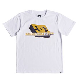 dcshoes, Ruler - T-Shirt für Jungen 8-16, SNOW WHITE (wbb0) Ruler - T-Shirt for Boys 8-16 EDBZT03289