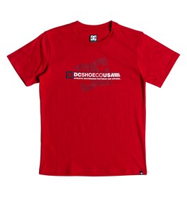 dcshoes, Destroy Advert - T-Shirt for Boys 8-16, TANGO RED (rrh0) Destroy Advert - T-Shirt for Boys 8-16 EDBZT03292