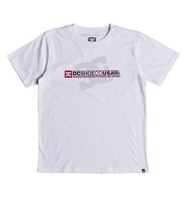 dcshoes, Destroy Advert - T-Shirt for Boys 8-16, SNOW WHITE (wbb0) Destroy Advert - T-Shirt for Boys 8-16 EDBZT03292