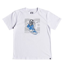 dcshoes, Kick Out - T-Shirt für Jungen 8-16, SNOW WHITE (wbb0) Kick Out - T-Shirt for Boys 8-16 EDBZT03294