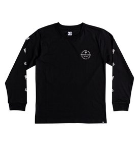 dcshoes, Worldwide Flag - Camiseta de manga larga, BLACK (kvj0) Worldwide Flag - Long Sleeve T-Shirt EDBZT03303
