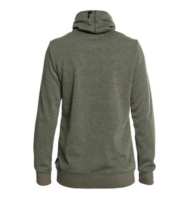 dcshoes, Veneer - Sweat technique à col roulé pour Femme, BEETLE (gqm0) Veneer - Technical Roll Neck Sweatshirt for Women EDJFT03059