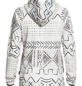 dcshoes, Salem - Sweat à capuche technique pour Femme, SILVER BIRCH MUD CLOTH A (wej6) Salem - Technical Hoodie for Women EDJFT03060