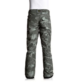 dcshoes, Сноубордические штаны Recruit, BRITISH CAMO GREEN WOMEN (gqm7) Recruit - Snow Pants for Women EDJTP03013