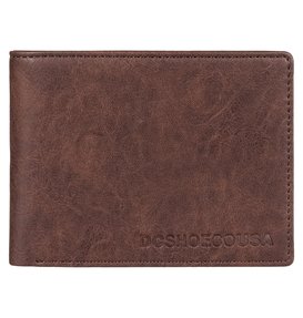 dcshoes, Big Message - portefeuille à deux volets pour Homme, COFFEE BEAN (ctl0) Big Message - Bi-Fold Wallet for Men EDYAA03148