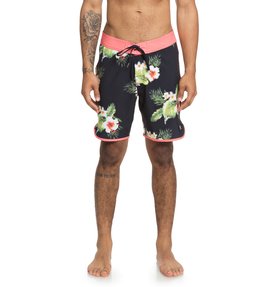 dcshoes, All Season Scallop 18" - Boardshort pour Homme, DARK INDIGO (byj0) All Season Scallop 18" - Board Shorts for Men EDYBS03065