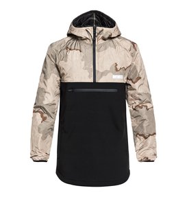 dcshoes, Barricade - Funktioneller Kapuzenpulli mit Halbreißverschluss für Männer, INCENSE DCU CAMO MEN (cjz6) Barricade - Technical Half-Zip Hoodie for Men EDYFT03362